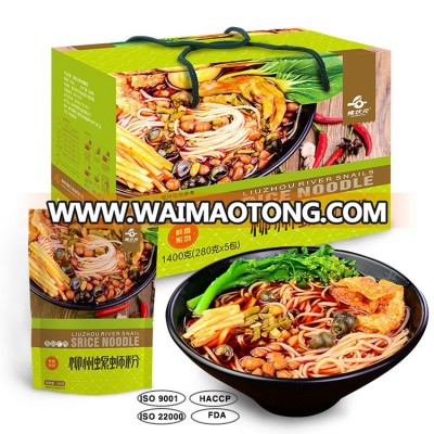 Packaged instant rice noodle from China